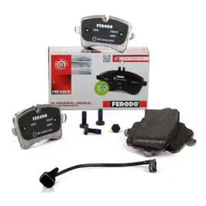 FERODO Bremsbeläge + Wako AUDI A4 B8 A5 8T 8F A6 A7 4G C7 PORSCHE Macan hinten