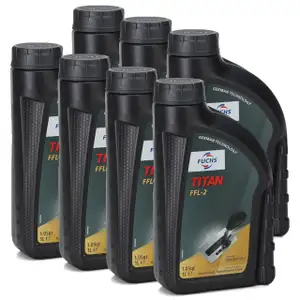 7L 7 Liter FUCHS TITAN FFL-2 Getriebeöl Doppelkupplungsgetriebe 6-&7-Gang DSG