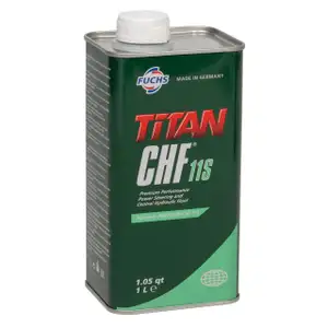 1L 1 Liter FUCHS Pentosin TITAN CHF 11S Hydrauliköl Servolenkungsöl BMW MERCEDES OPEL VW