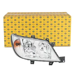 HELLA HALOGEN Scheinwerfer + Leuchtmittel MERCEDES Sprinter 901-905 ab 08.2002 rechts