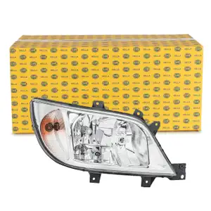 HELLA HALOGEN Scheinwerfer + Leuchtmittel MERCEDES Sprinter 901-905 ab 08.2002 rechts