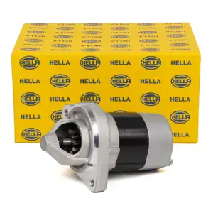 HELLA Anlasser Starter 12V 1.0 kW FORD B-Max C-Max Fiesta 6 Focus 3 Transit Courier 1.0