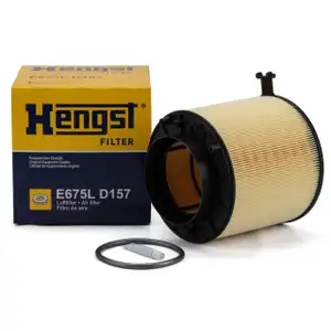 HENGST E675LD157 Luftfilter AUDI A4 B8 A5 8T 8F Q5 8R 3.2 FSI 3.0 TFSI S4 S5 SQ5 TFSI