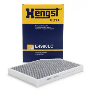 HENGST E4980LC Innenraumfilter Aktivkohle BMW 3er G20 G21 X3 G01 X4 G02 Z4 G29