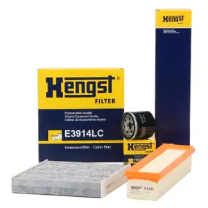 HENGST Filter-Set RENAULT Clio 4 DACIA Logan 2 Sandero 2 1.2 72-75 PS