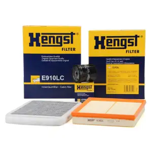 HENGST Filter-Set OPEL Astra G H Zafira A 1.4/1.6/1.8/2.0 16V ab 10.2000