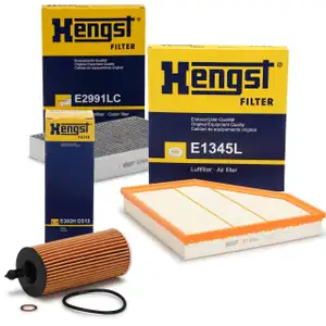 HENGST Filter-Set BMW 1er F20 F21 120i 125i 3er F30/31/34 320i 330i 330e B48