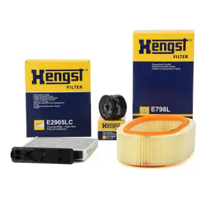 HENGST Filter-Set RENAULT Clio 2 DACIA Logan 1 Sandero 1 1.4 1.6 bis 10.2011