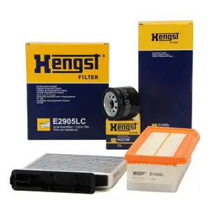 HENGST Filter-Set DACIA Duster (HS_) 1.5 dCi / 4x4 86-110 PS mit VALEO-System