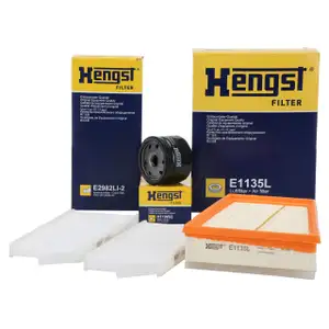 HENGST Filter-Set RENAULT Kangoo / Rapid 1.6 87 PS ab 02.2008