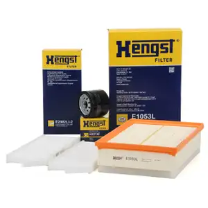 HENGST Filter-Set 3-teilig RENAULT Kangoo / Be Bop / Rapid 1.5 dCi 68-110 PS