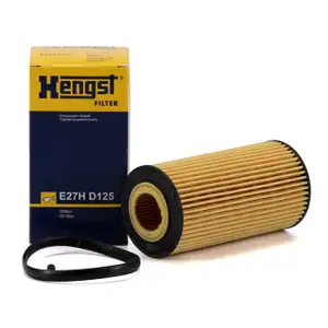 HENGST E27HD125 Ölfilter AUDI A3 A4 A6 SEAT Exeo Leon SKODA Octavia VW Golf