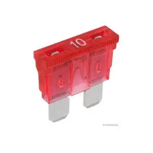 10x HERTH+BUSS ELPARTS Sicherung STANDARD-Flachstecksicherung 10A bis 32V ROT