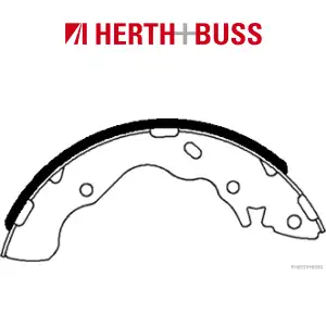 HERTH+BUSS JAKOPARTS Bremsbacken Satz HYUNDAI Accent 2 Lantra 2 Matrix hinten