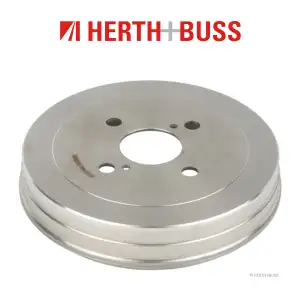 HERTH+BUSS JAKOPARTS Bremstrommel TOYOTA Yaris (P1) Yaris Verso (P2) bis 10.2005 hinten