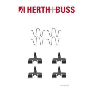 HERTH+BUSS JAKOPARTS Bremsbeläge Zubehörsatz MAZDA MX-5 II (NB) hinten