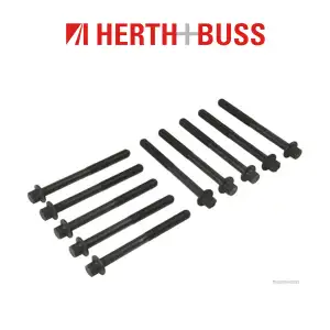 10x HERTH+BUSS JAKOPARTS Zylinderkopfschrauben NISSAN Qashqai X-Trail T31 2.0