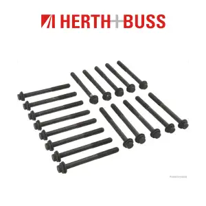 18x HERTH+BUSS JAKOPARTS Zylinderkopfschrauben NISSAN Patrol GR V Wagon Terrano 3.0 Di