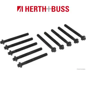 10x HERTH+BUSS JAKOPARTS Zylinderkopfschrauben für NISSAN MICRA NOTE PRIMASTAR