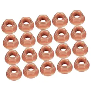 20x Mutter Auspuffkrümmer M8x1,25mm SW12 für AUDI BMW MERCEDES SEAT SKODA VW