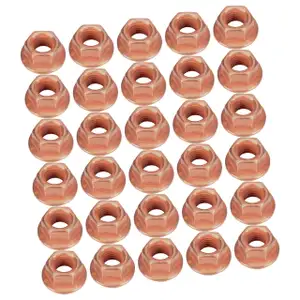 30x Mutter Auspuffkrümmer M8x1,25mm SW12 für AUDI BMW MERCEDES SEAT SKODA VW