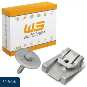 100tlg Schraube Karosserie Metall Blechschraube 4,8x19mm Kit für MERCEDES-BENZ