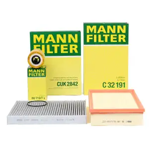 MANN Filter-Set 3-tlg VW Multivan Transporter T5 1.9/2.5 TDI 85-174 PS