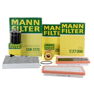 MANN Filter-Set 4-tlg MERCEDES E-Klasse W211 S211 E280/320CDI CLS C219 CLS320/350CDI OM642