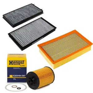 Filter-Set für BMW 7er E65 E66 E67 750i 367 PS N62 + 760i 445 PS N73