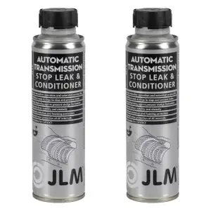 2x 250ml JLM Automatic Transmission Stop Leak & Conditioner Getriebe Abdichter Leck-Stop