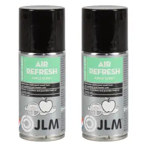 2x 150ml JLM J08011 Air Refresh Apple Klimareiniger Klimaanlagenreiniger Reiniger