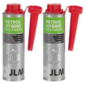 2x 250ml JLM J03195 Petrol Hybrid Treatment Benzin/Hybrid Reiniger Kraftstoffadditiv