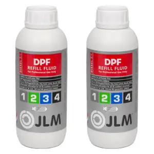 2x 1 Liter JLM J02260 DPF Nachfüllflüssigkeit Additiv für Dieselpartikelfilter