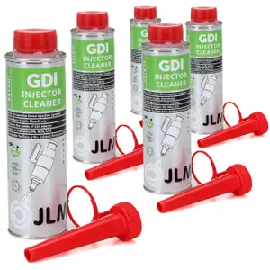 JLM J03170 GDI Injector Cleaner Injektoren Reiniger Kraftstoffadditiv 5x 250ml