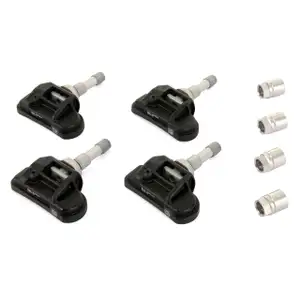 4x Reifendrucksensor + Überwurfmutter OPEL Astra J Insignia A Zafira B C