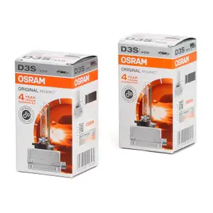 2x OSRAM Xenarc Xenon Brenner D3S ORIGINAL 42V 35W PK32d-5 66340