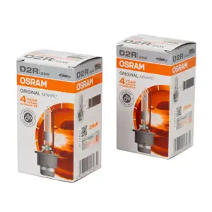 2x OSRAM Xenarc Xenon Brenner D2R ORIGINAL 85V 35W P32d-3 66250