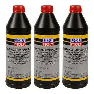 3x 1 Liter LIQUI MOLY Hydrauliköl Zentralhydrauliköl Zentralhydraulik-Öl 1127