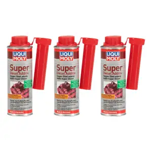 LIQUI MOLY 8379 Super Diesel Additiv Dieselzusatz Dieselkraftstoff 3x 250ml