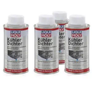 4x 150ml LIQUI MOLY Kühlerdichter Kühler-Dichtmittel-Additiv Dichtungsmittel