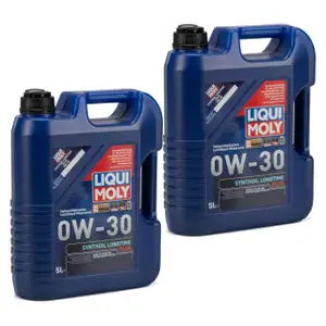 10L 10 Liter LIQUI MOLY SYNTHOIL LONGTIME PLUS Motoröl Öl 0W30 VW 503/506.00