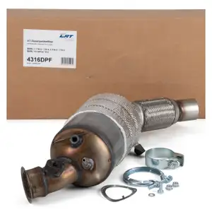 LRT DPF4316 Dieselpartikelfilter DPF BMW E81-88 3er E90 E91 X1 E84 16-18d N47 18307812283