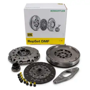 LUK DMF 600023800 Kupplungssatz + Ausrücklager + ZMS BMW E87 E46 E90 E91 E60 E61 M47 N47