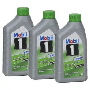 3L 3 Liter Mobil 1 ESP 5W-30 Motoröl BMW LL-04 MB 229.31/.51 PORSCHE C30 VW 504/507.00