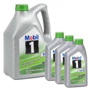 8L 8 Liter Mobil 1 ESP 5W-30 Motoröl BMW LL-04 MB 229.31/.51 PORSCHE C30 VW 504/507.00