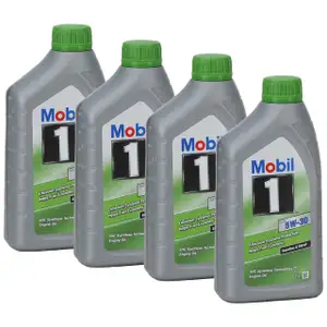 4L 4 Liter Mobil 1 ESP 5W-30 Motoröl BMW LL-04 MB 229.31/.51 PORSCHE C30 VW 504/507.00