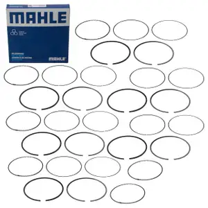 6x MAHLE 503RS101120N0 Kolbenringsatz PORSCHE 997 991 3.8 Carrera / Turbo 9A110307502