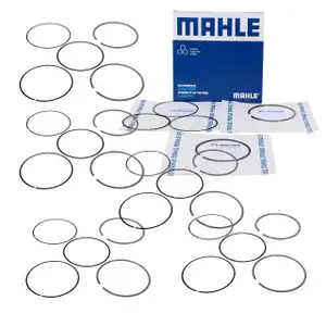 6x MAHLE 50442N0 Kolbenringsatz PORSCHE Boxster (986 987) S 3.2 252-280 PS 99610303351