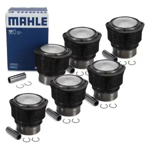 6x MAHLE 5034590 Kolben Reparatursatz PORSCHE 911 / Targa 2.2 T 125 PS 01.1970-12.1972