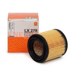 KNECHT / MAHLE LX279 Luftfilter Motorluftfilter PORSCHE 928 92811344500